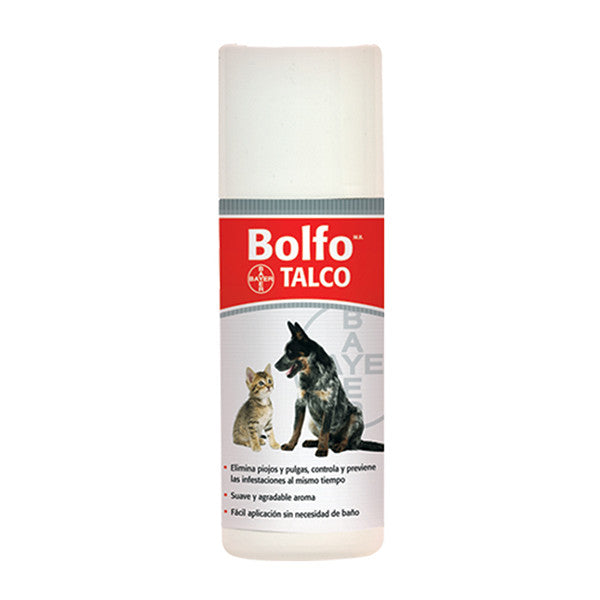 Talco Bayer Bolfo 100 g. - Antipulgas, Salud, Bayer, Mister Mascotas Talco Bayer Bolfo 100 g. - Antipulgas, Salud, Bayer, Mister Mascotas